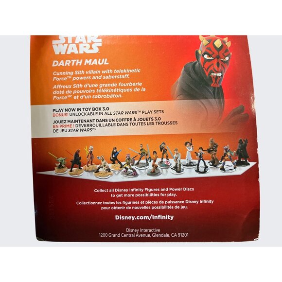 Disney Infinity 3.0 Edition Star Wars Darth Maul Figure For Video Game Play - Picture 11 of 11